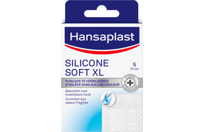 Hansaplast Silicone Soft XL Пластырь 5 шт
